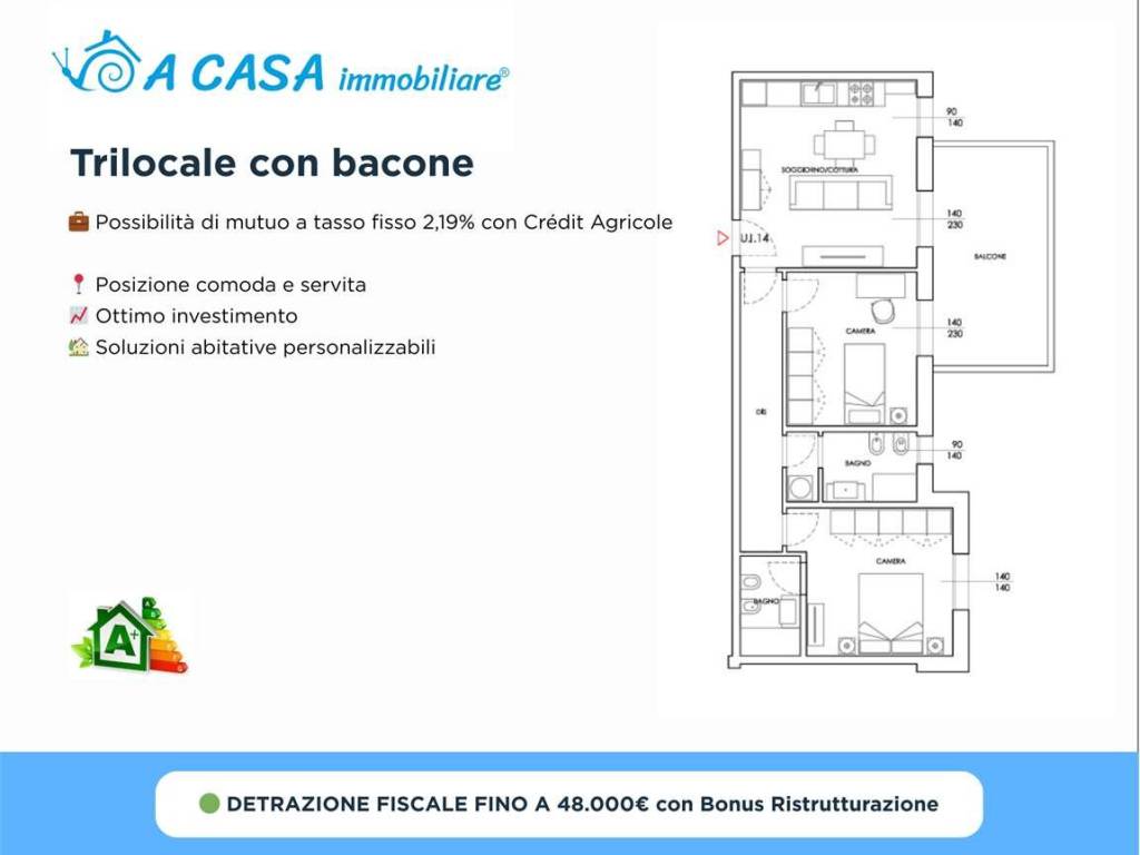 appartamento in vendita a Noceto