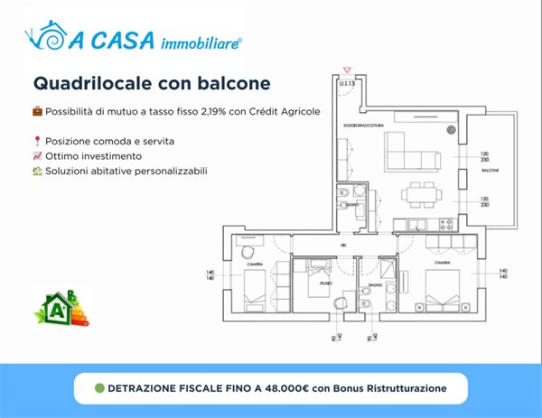appartamento in vendita a Noceto