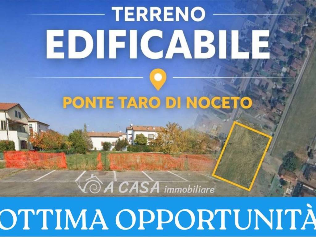 terreno edificabile in vendita a Noceto in zona Ponte Taro