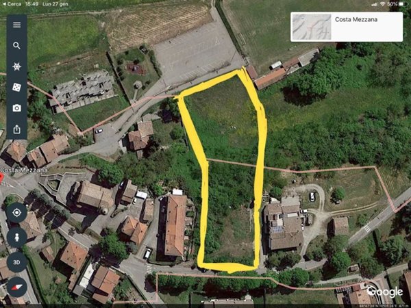 terreno edificabile in vendita a Noceto in zona Costa Mezzana