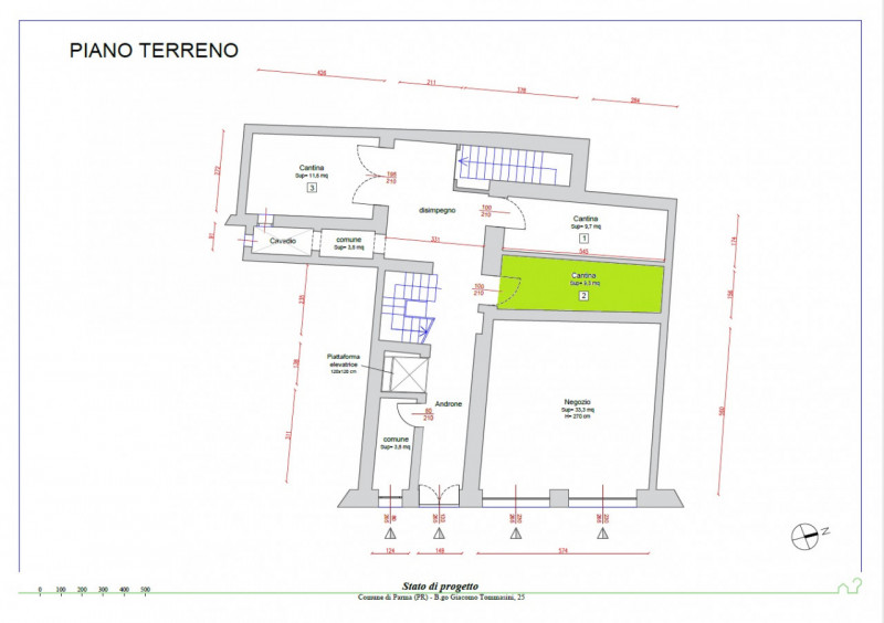 appartamento in vendita a Parma in zona Centro Storico