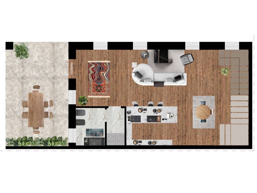 casa indipendente in vendita a Parma in zona Pablo