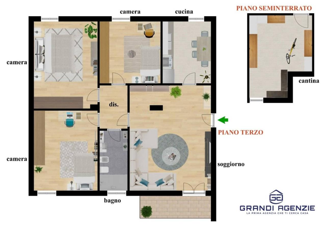 appartamento in vendita a Parma in zona Montanara