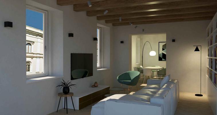 appartamento in vendita a Parma in zona Oltretorrente