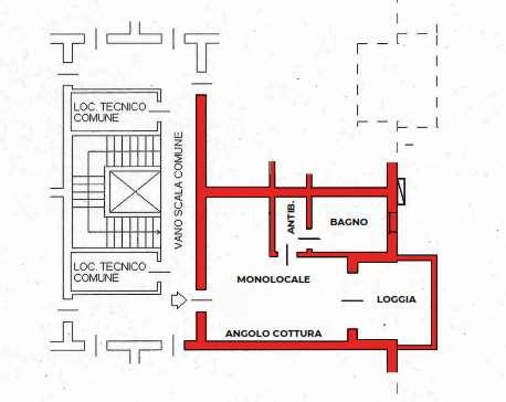 appartamento in vendita a Parma in zona Crocetta