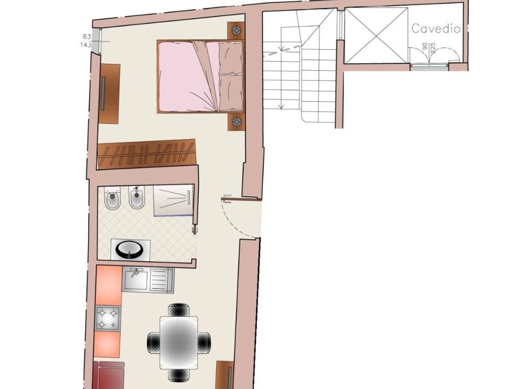 appartamento in vendita a Parma in zona Centro Storico