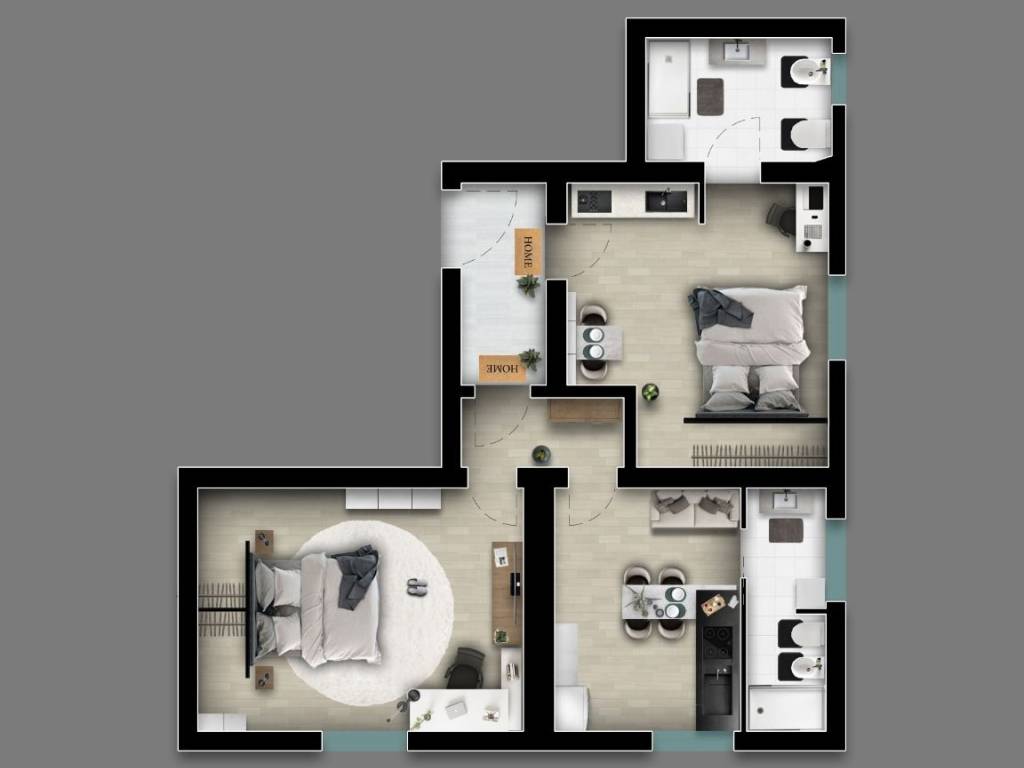 appartamento in vendita a Parma in zona San Leonardo