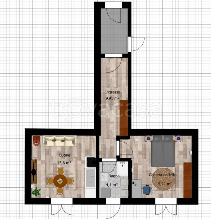 appartamento in vendita a Parma in zona Pablo
