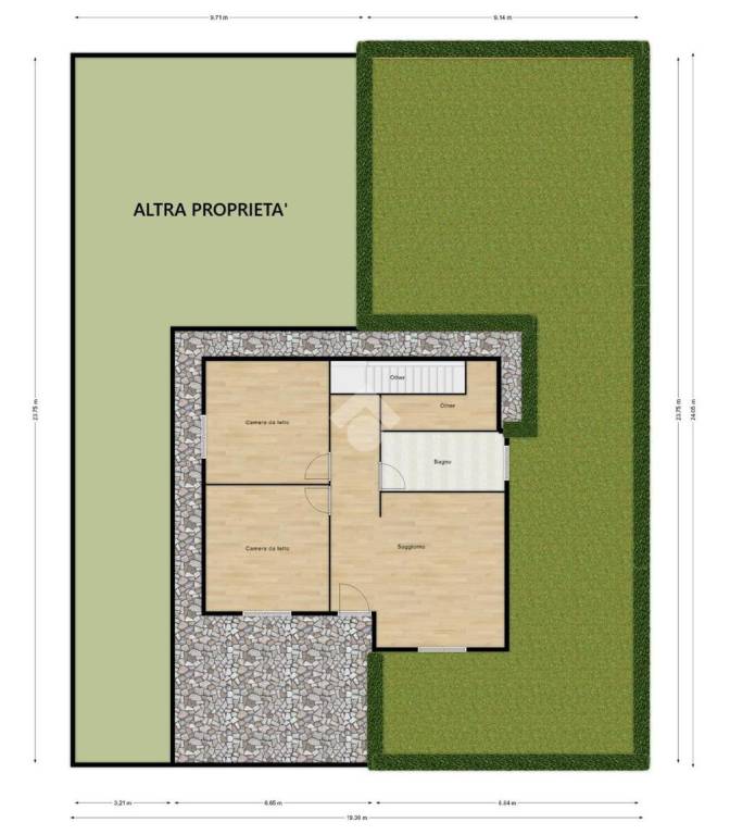 appartamento in vendita a Parma in zona Fognano