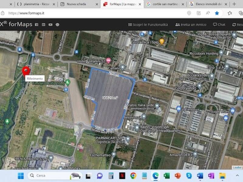 terreno edificabile in vendita a Parma in zona Quartiere Spip