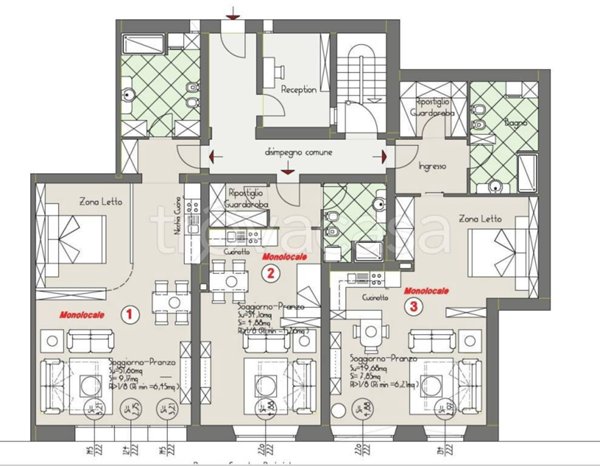 appartamento in vendita a Parma in zona Centro Storico