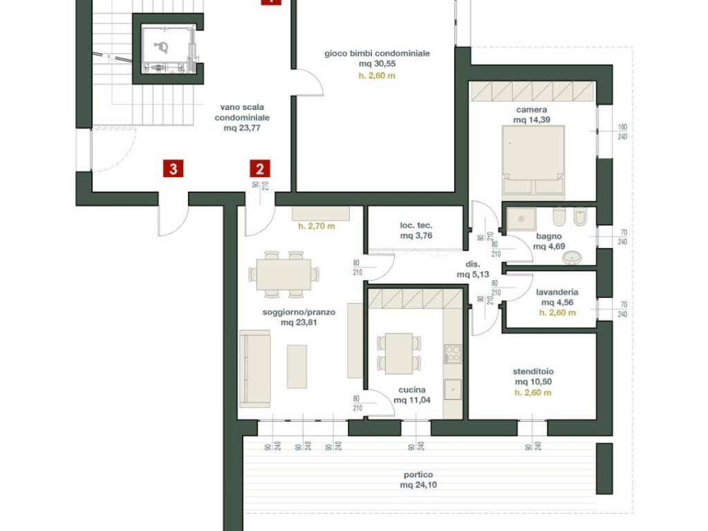 appartamento in vendita a Parma in zona San Lazzaro