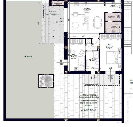 appartamento in vendita a Parma in zona Gaione