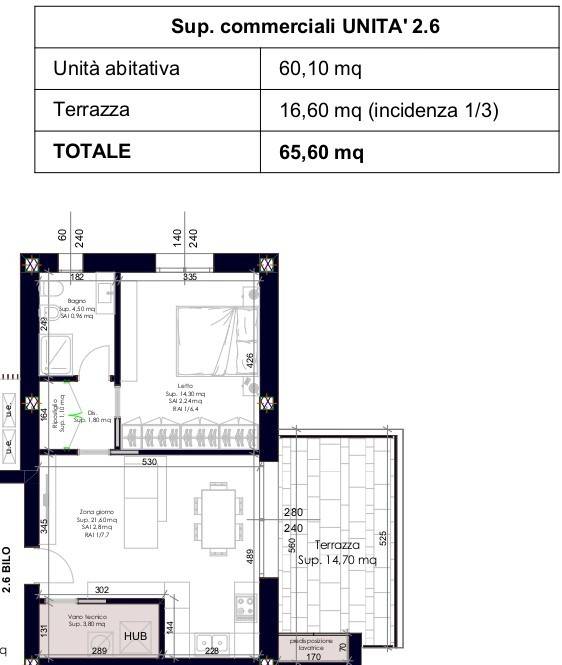 appartamento in vendita a Parma in zona Oltretorrente