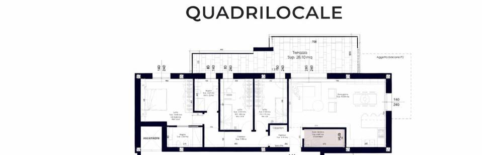 appartamento in vendita a Parma in zona Pablo