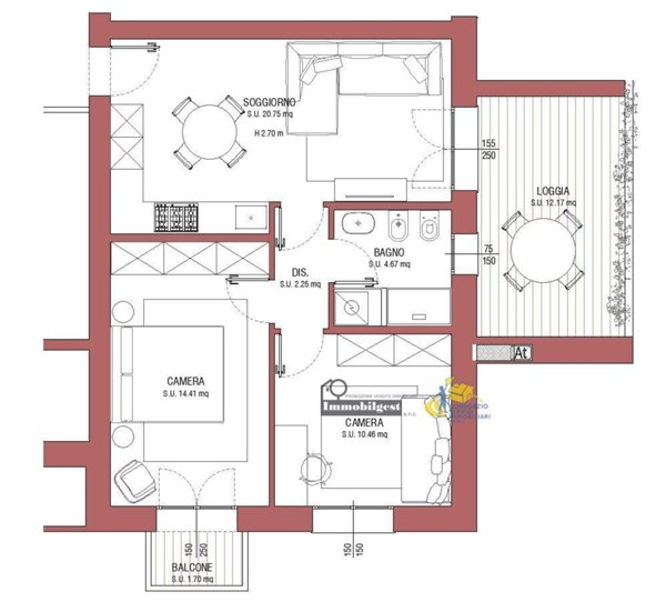 appartamento in vendita a Parma