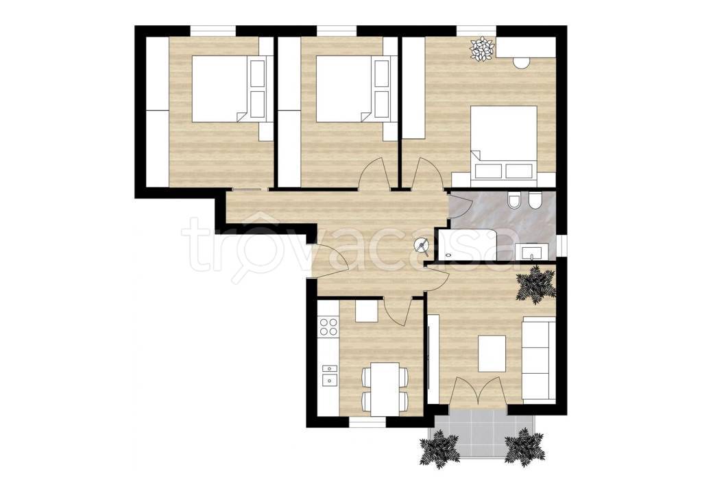 appartamento in vendita a Parma in zona Centro Storico