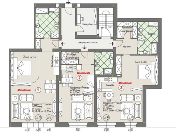 appartamento in vendita a Parma in zona Centro Storico