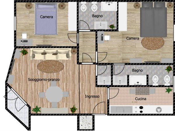 appartamento in vendita a Parma