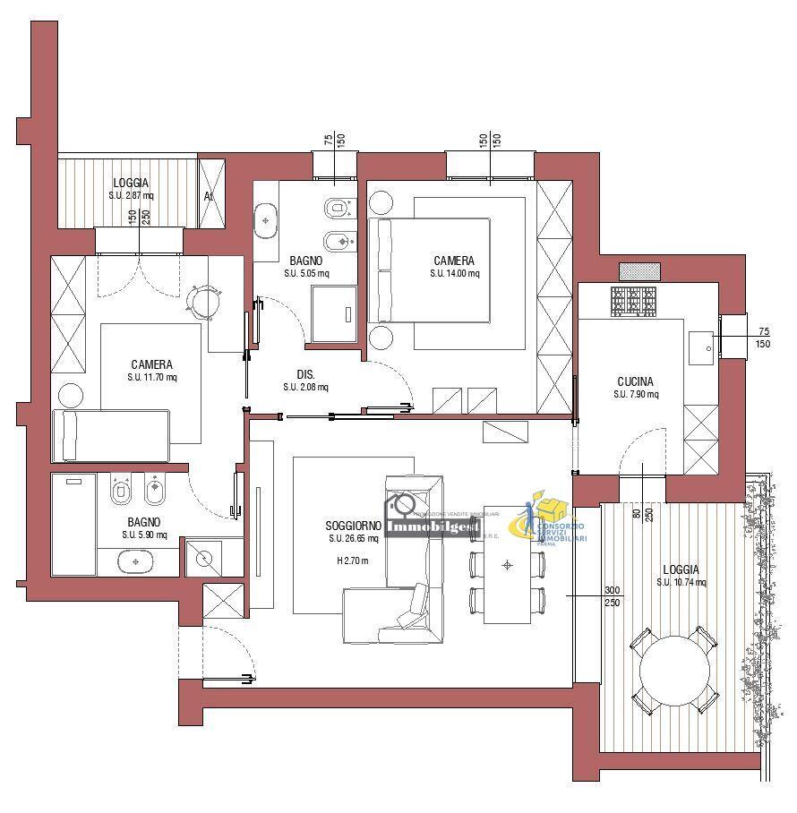 appartamento in vendita a Parma