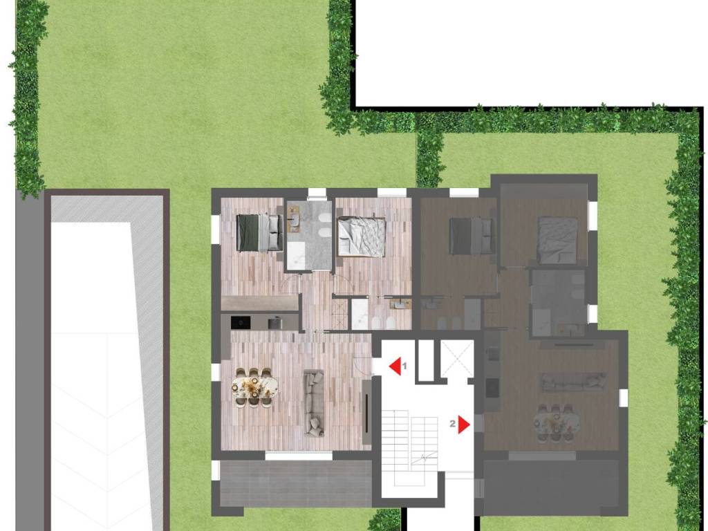 appartamento in vendita a Parma in zona San Martino / Paradigna