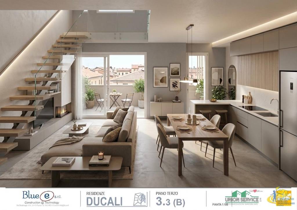 appartamento in vendita a Parma in zona Pablo