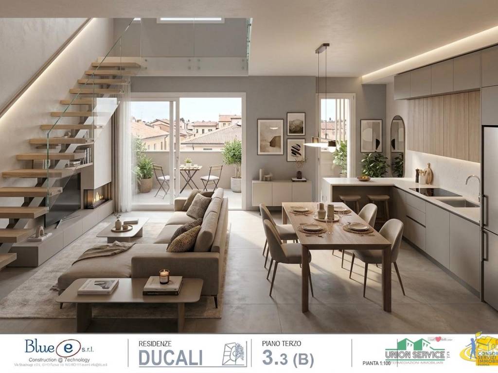 appartamento in vendita a Parma in zona Pablo