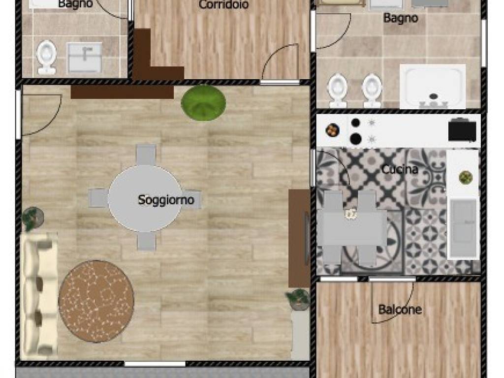 appartamento in vendita a Sala Baganza