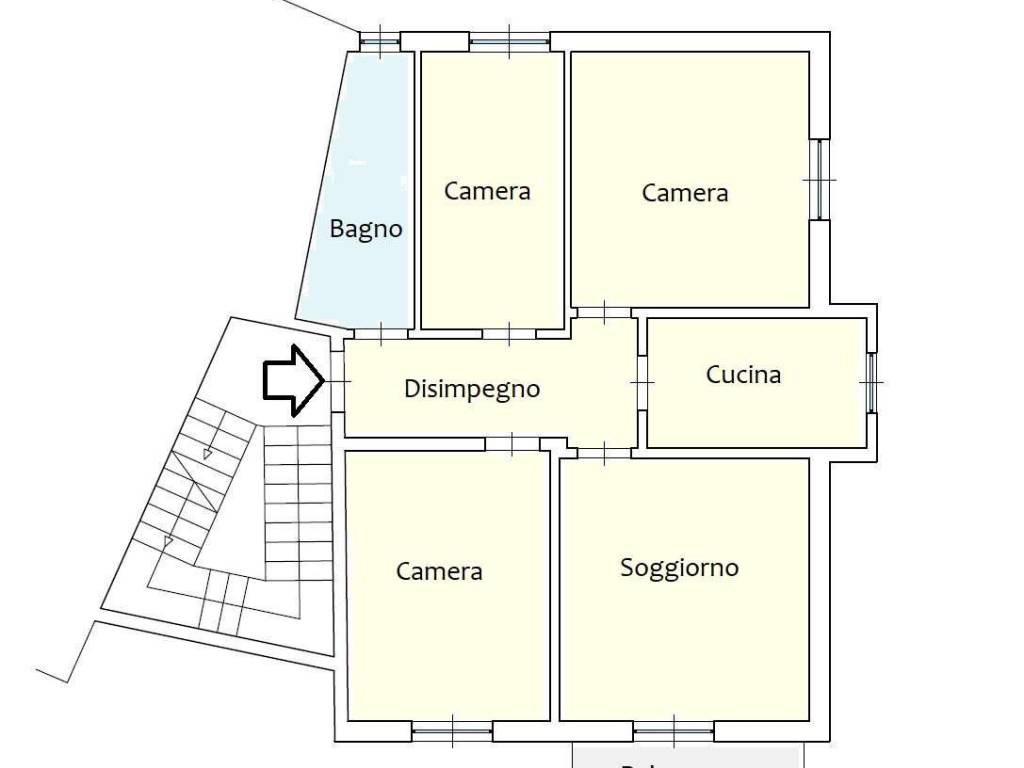 appartamento in vendita a Salsomaggiore Terme in zona Tabiano Bagni