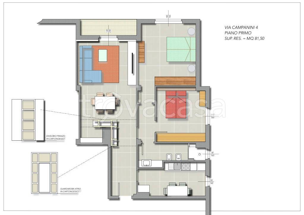appartamento in vendita a Salsomaggiore Terme