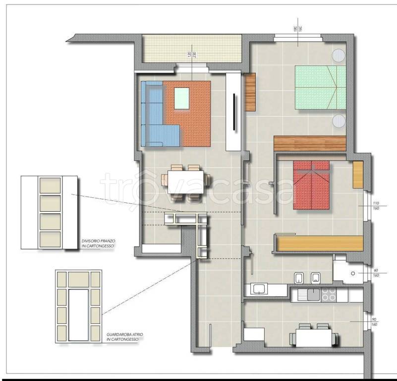 appartamento in vendita a Salsomaggiore Terme