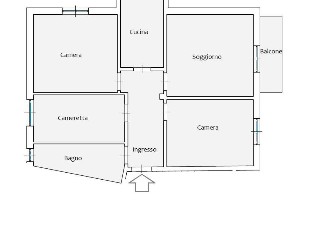appartamento in vendita a Salsomaggiore Terme in zona Tabiano Bagni