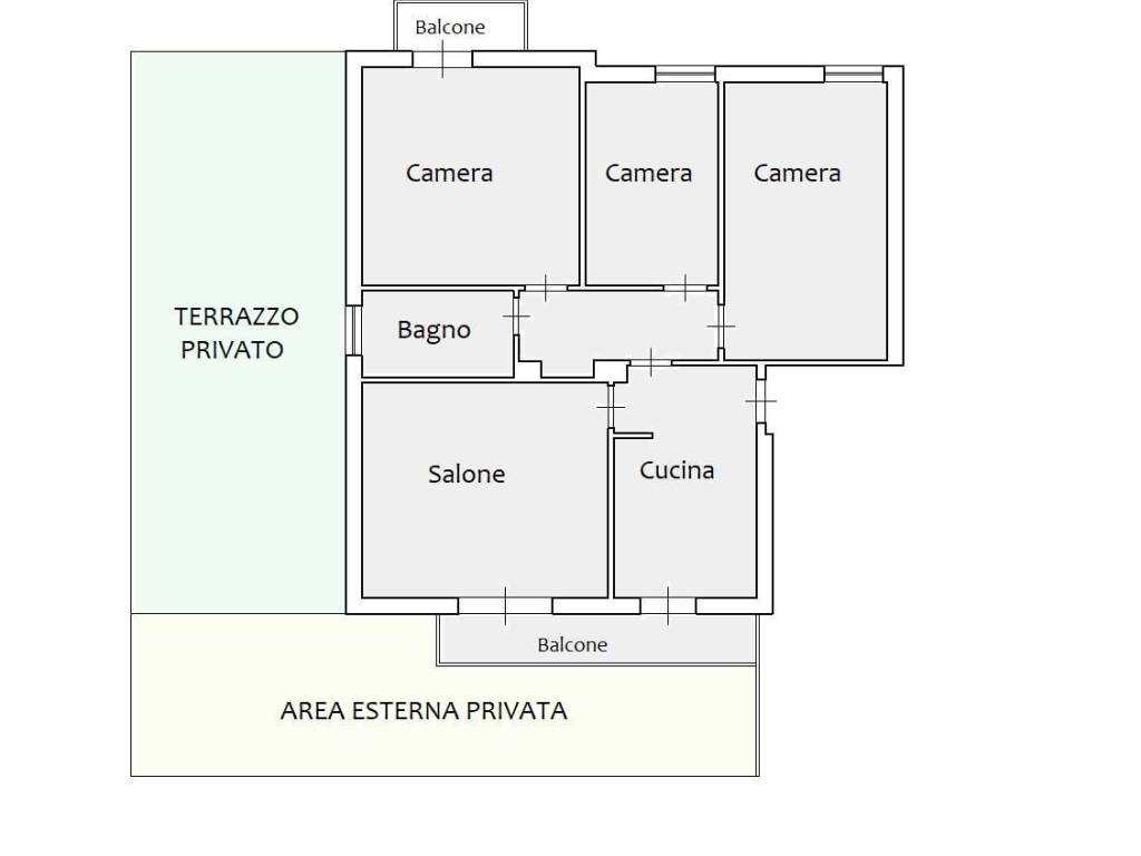 appartamento in vendita a Salsomaggiore Terme in zona Costamarenga