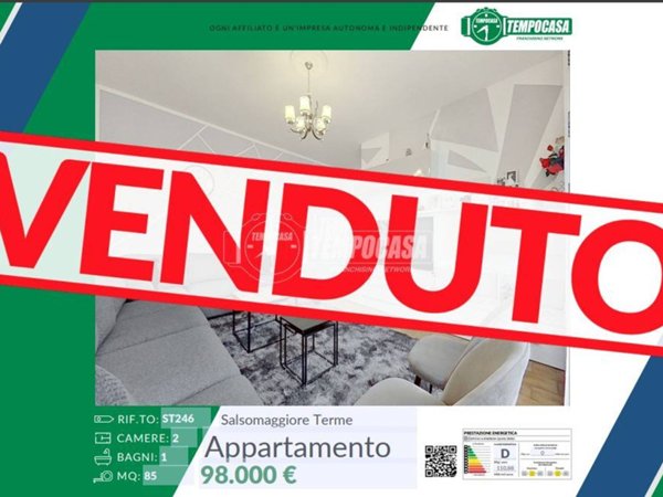 appartamento in vendita a Salsomaggiore Terme in zona Campore