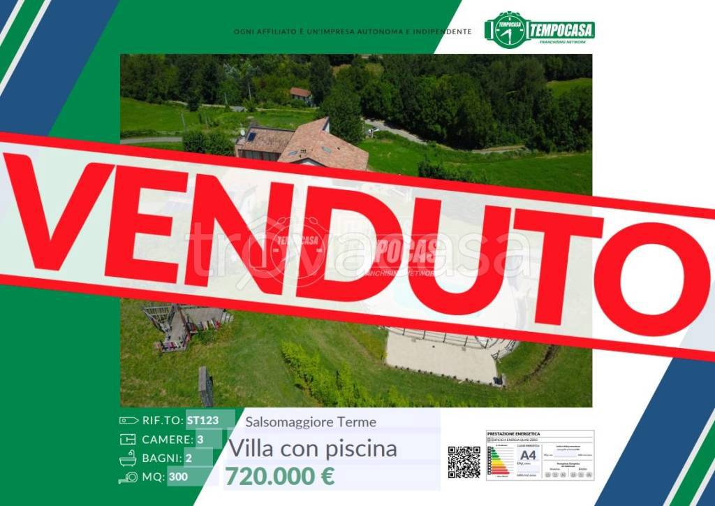 casa indipendente in vendita a Salsomaggiore Terme