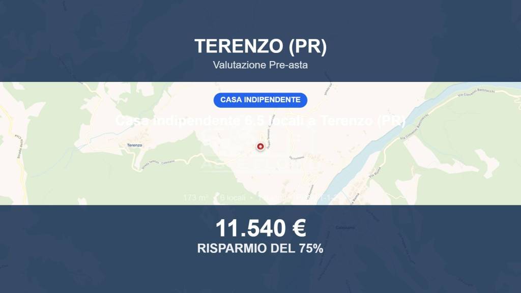 casa indipendente in vendita a Terenzo in zona Goiano