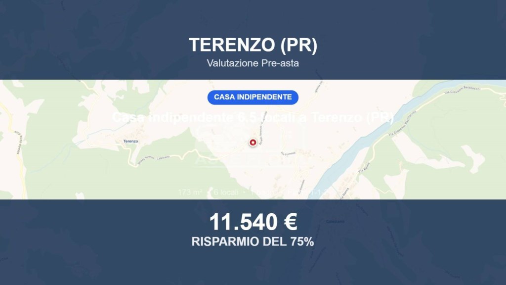 casa indipendente in vendita a Terenzo in zona Goiano