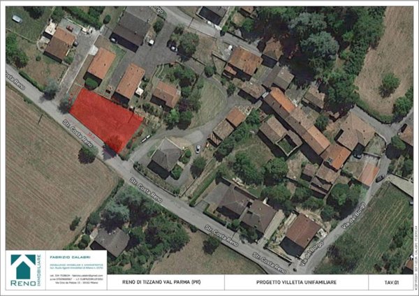 villa in vendita a Tizzano Val Parma in zona Reno