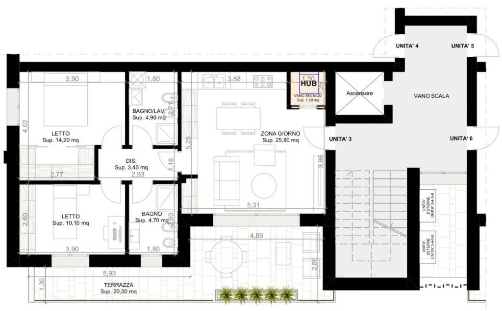 appartamento in vendita a Traversetolo