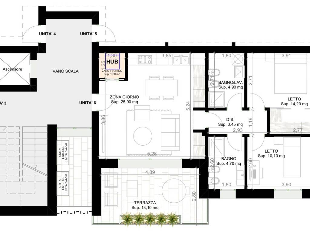 appartamento in vendita a Traversetolo