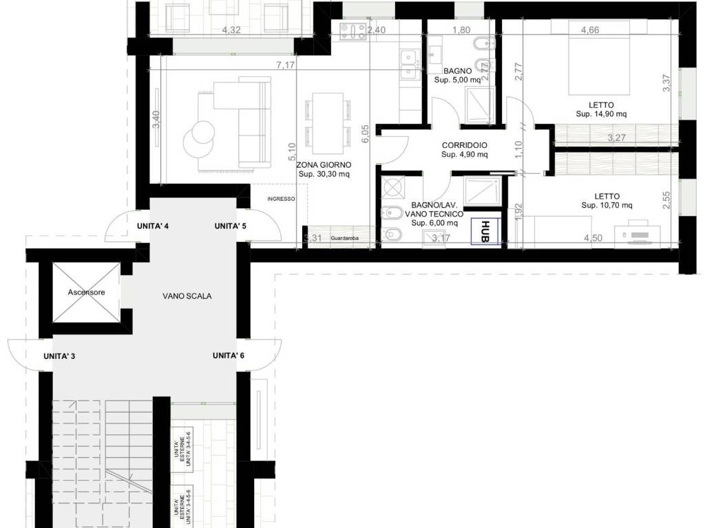 appartamento in vendita a Traversetolo