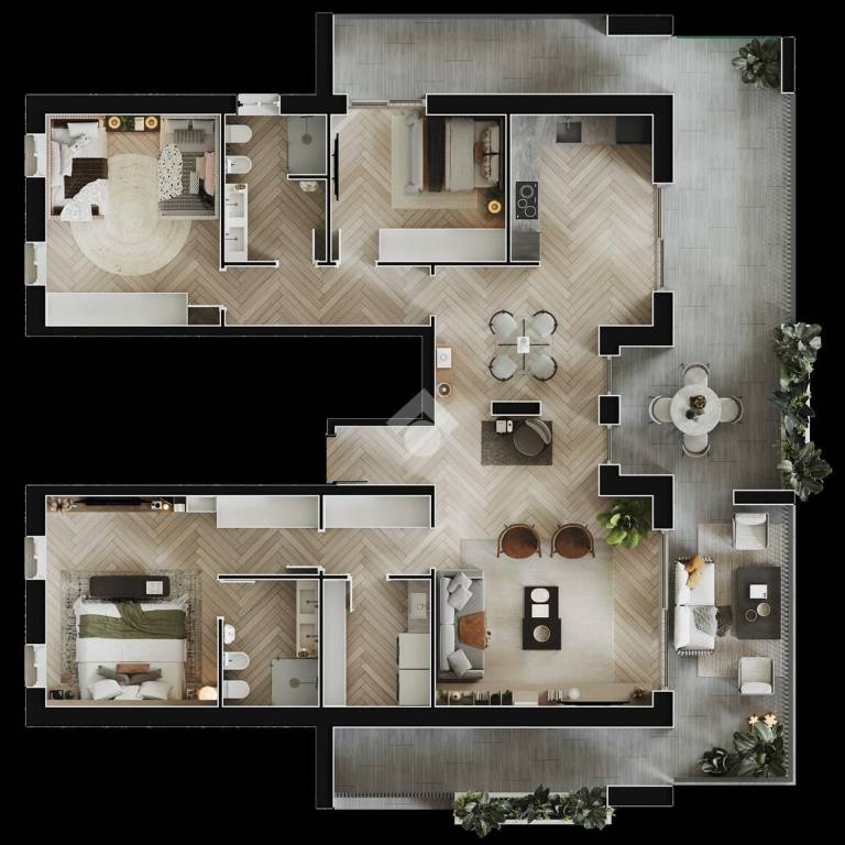 appartamento in vendita a Sorbolo Mezzani