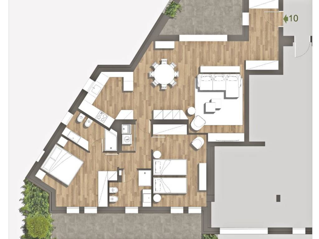 appartamento in vendita a Sorbolo Mezzani in zona Sorbolo