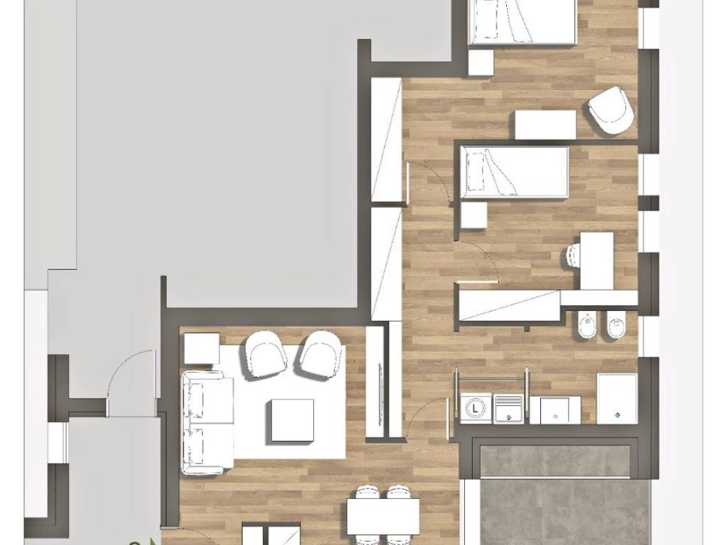 appartamento in vendita a Sorbolo Mezzani in zona Sorbolo
