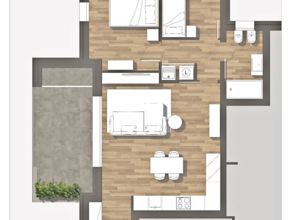 appartamento in vendita a Sorbolo Mezzani