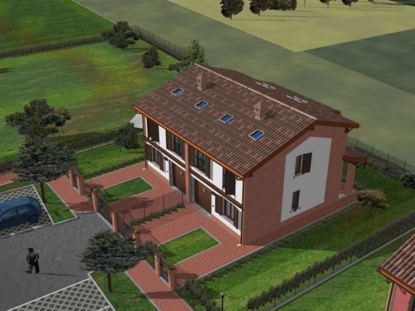 casa indipendente in vendita a Sorbolo Mezzani in zona Mezzano Inferiore