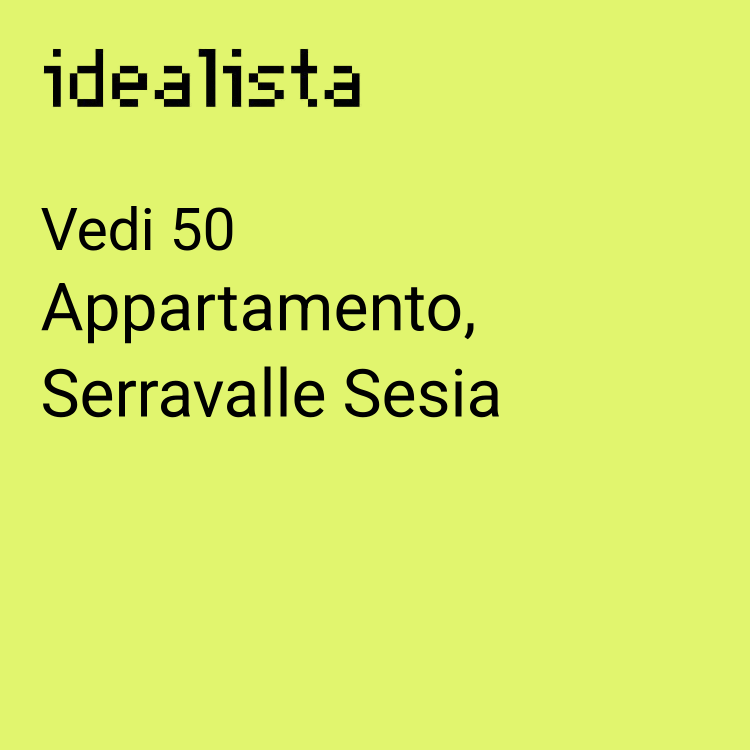 appartamento in vendita a Serravalle Sesia