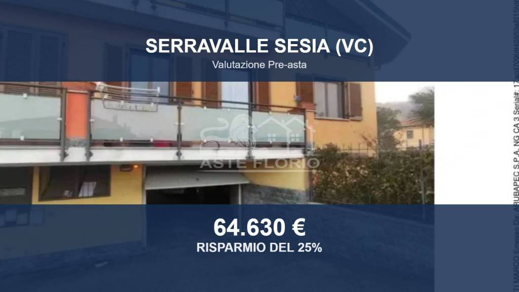 appartamento in vendita a Serravalle Sesia in zona Vintebbio