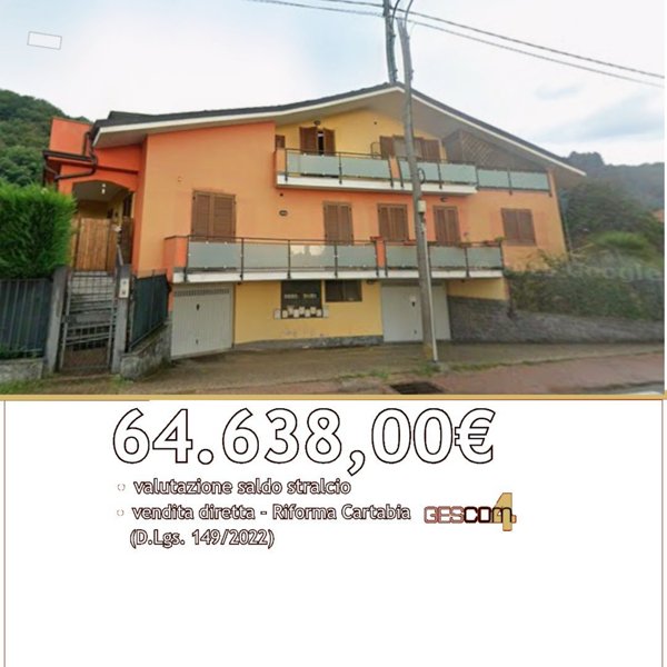 appartamento in vendita a Serravalle Sesia in zona Vintebbio