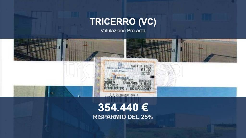 locale commerciale in vendita a Tricerro